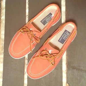 Pink Polo Shoes with Leather Laces